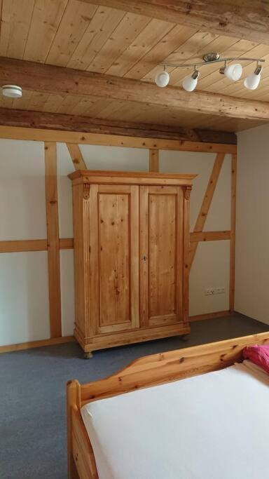 Mothsgut - Moderne Ferienwohnung Auf Dem Bauernhof Im Erzgebirge Oelsnitz  Kültér fotó