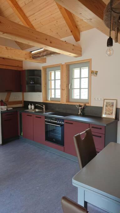 Mothsgut - Moderne Ferienwohnung Auf Dem Bauernhof Im Erzgebirge Oelsnitz  Kültér fotó